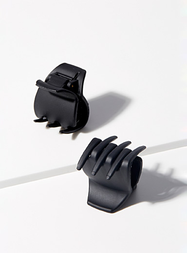 Sadow Clips Solid claw clips Set of 2 | Simons | Shop Barrettes and Hair Clips ...