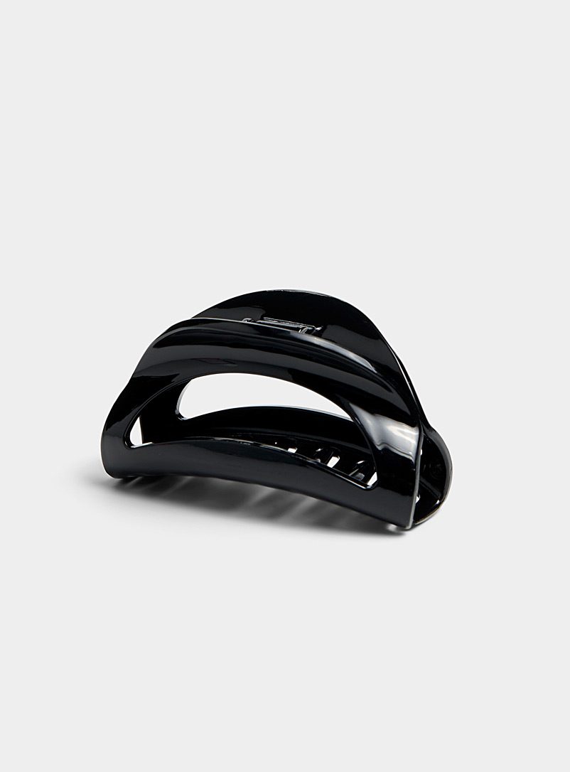 Black Half-Moon Clip