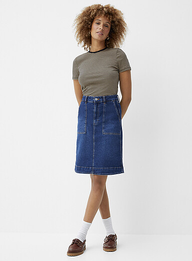 Tammie utilitarian denim skirt | Part Two | Women's Denim Skirts ...