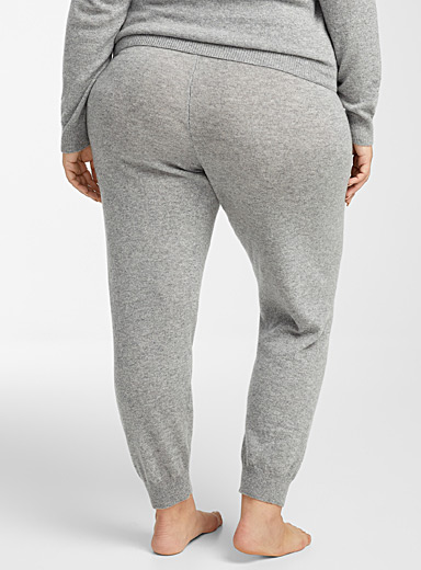 Ewanda pure cashmere joggers Plus size 
