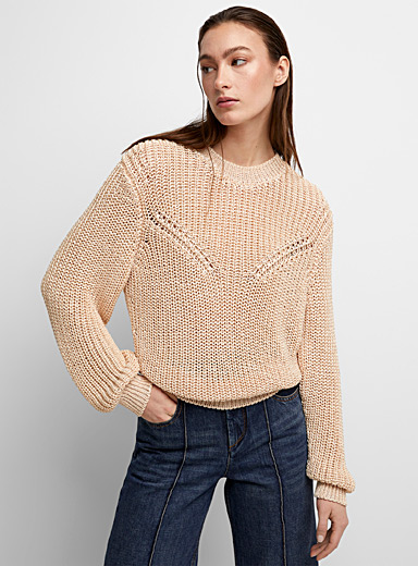 Isabel Marant Ecru/Linen Yandra sweater for women