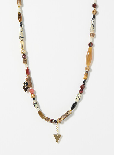 Le collier pierres naturelles Yulian