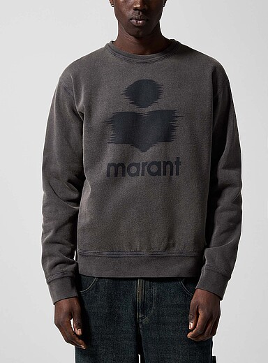 Le sweat Mikoy logo brouill&eacute;