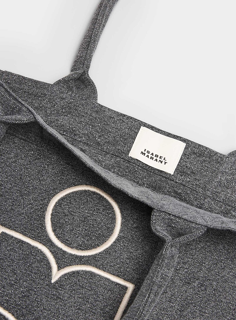 Isabel Marant Grey Yenky denim tote for women