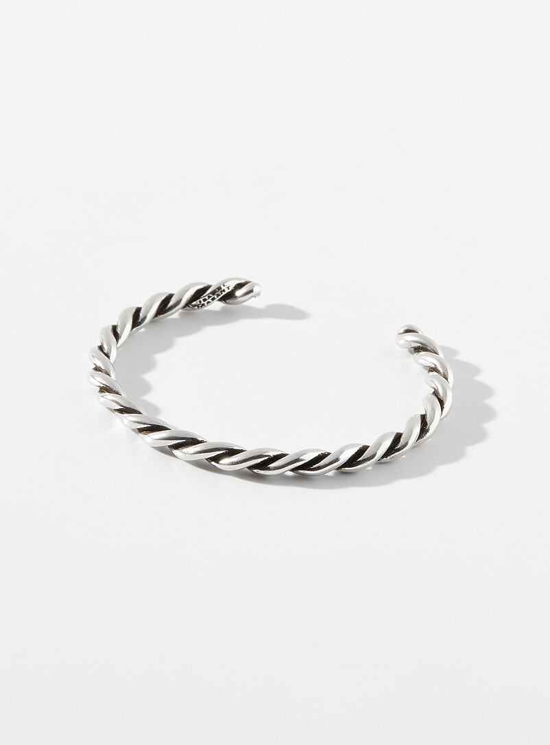 Bracelet Femme Plaqué Or 9 Carats - Câble Torsadé Avec Zirconium Cubique 6mm, Fermoir Cœur Et Chaîne De Sécurité
