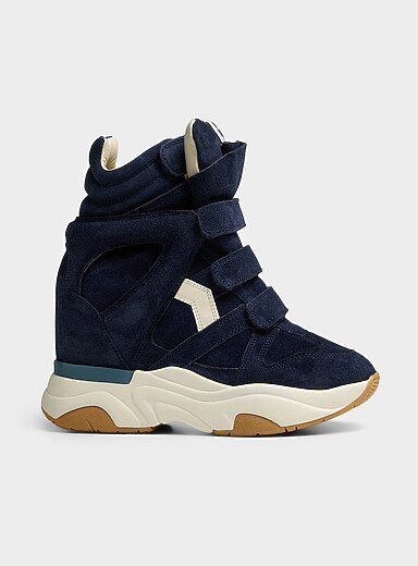 Midnight blue Balskee platform sneakers Women