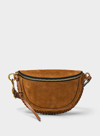 Le sac de taille su&egrave;de tress&eacute; Skano