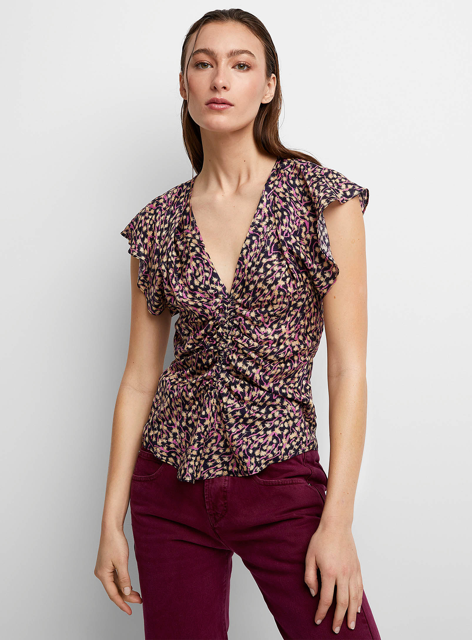 Isabel Marant - Women's Lonea silk blouse