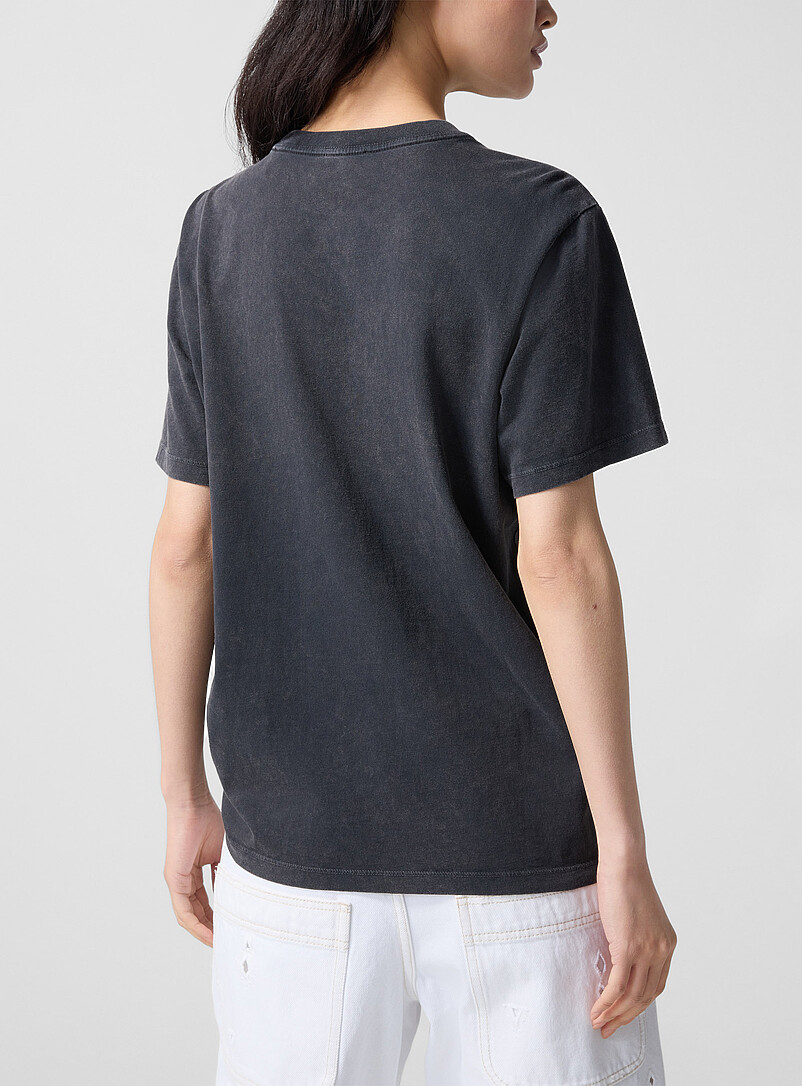 Zewel printed organic cotton T-shirt product image 2