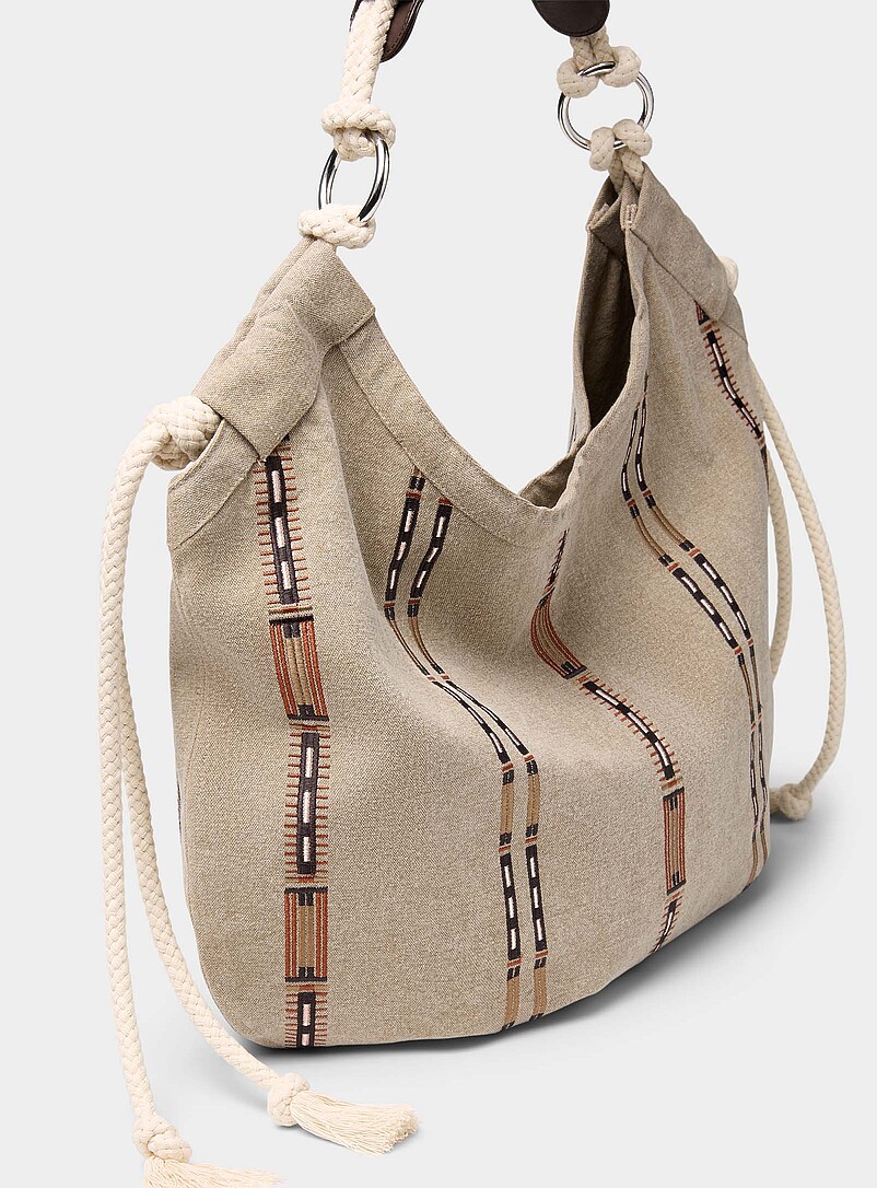 Byron organic cotton tote product image 2