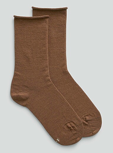 La chaussette laine m&eacute;rinos velout&eacute;e