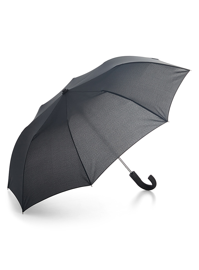 Le 31 Black Telescope umbrella for men