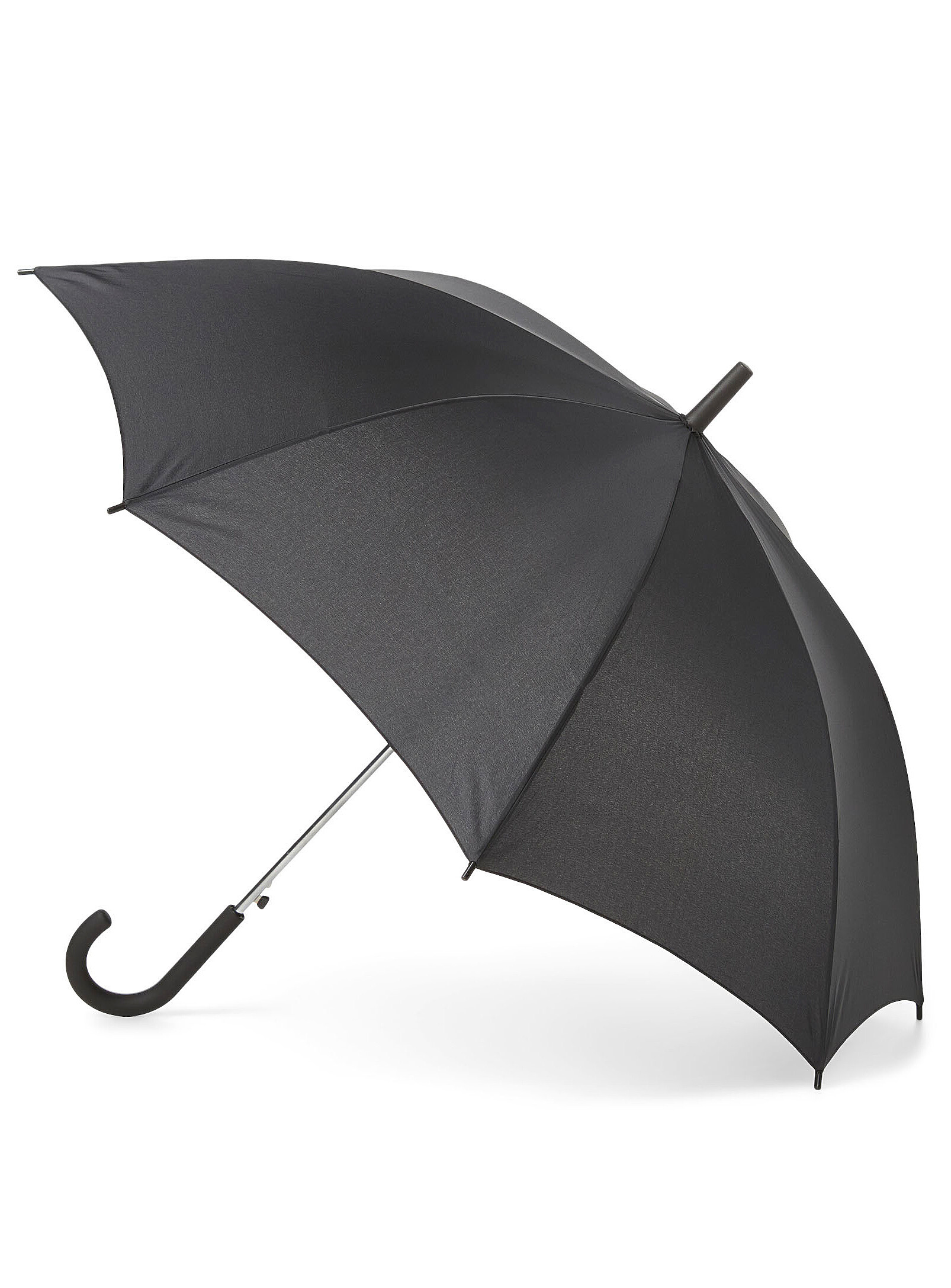 Simon's Solid Long Umbrella In Gold