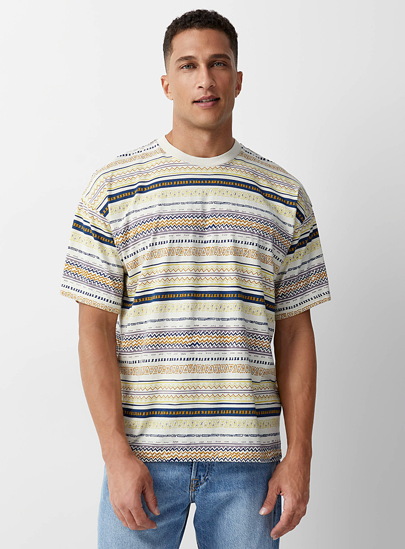 Billabong Sand Heritage stripe T-shirt for men