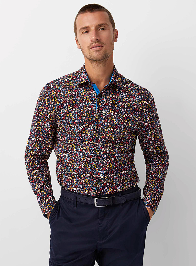 Soul of London Assorted Wildflower shirt Comfort fit for men
