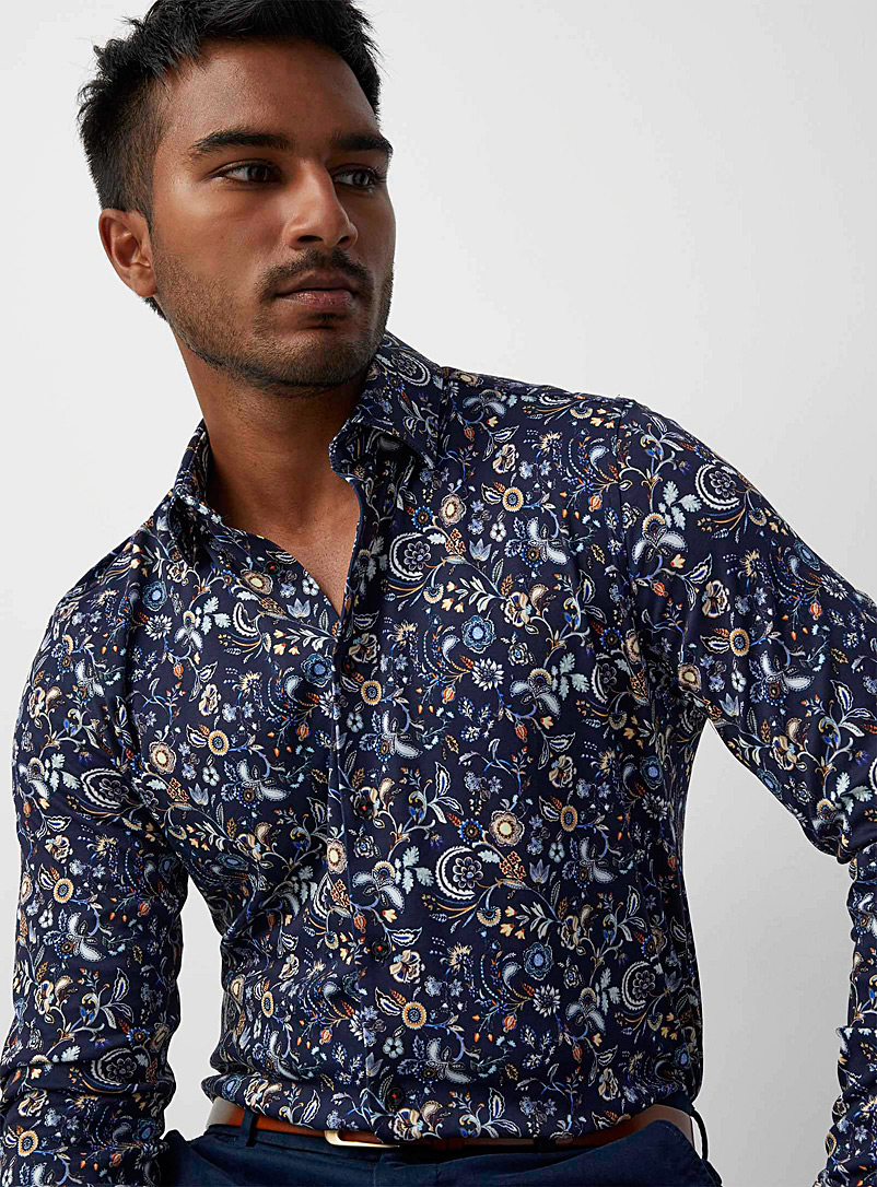 Floral paisley shirt, Hörst, Shop Men's Patterned Shirts Online