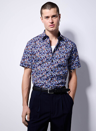 La chemise champs floral <b>Coupe moderne</b>