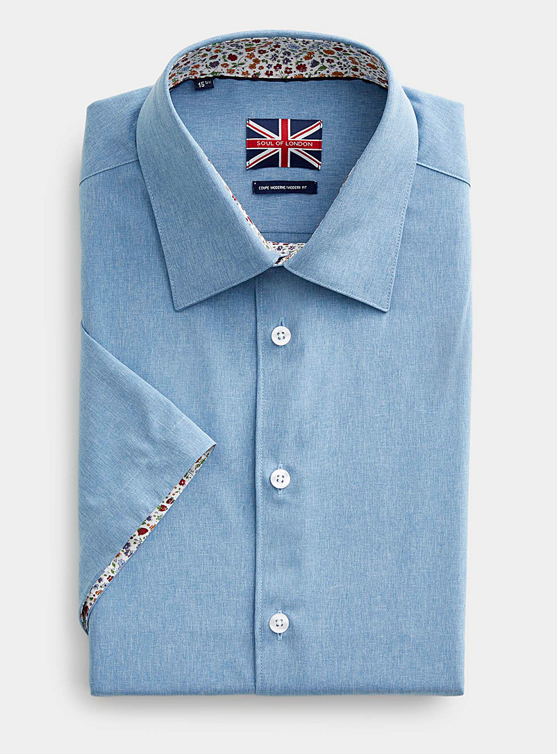 Chemise Homme Manches Courtes Décontractée – Coton Léger Et Respirant – Pour été Et Sorties Casual – Plusieurs Couleurs Disponibles