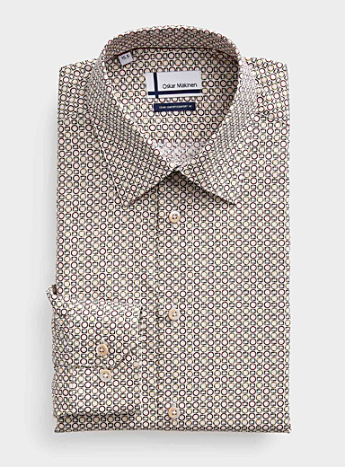 Bauhaus mosaic shirt Comfort fit | Oskar Mäkinen | Shop Men's Regular ...