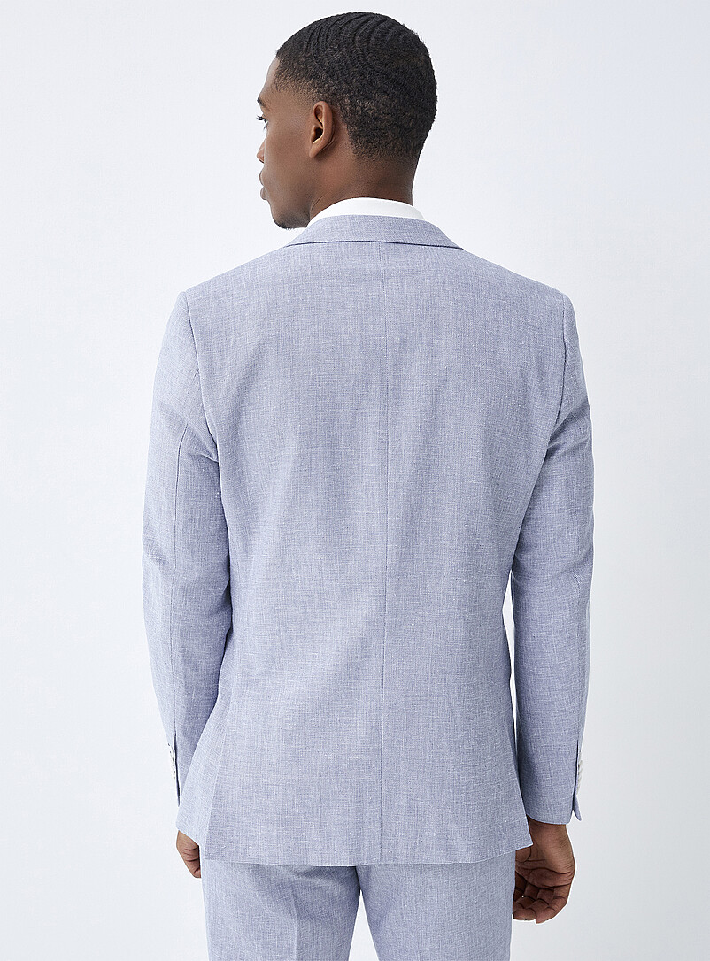 Soul of London Sand Cotton and linen jacket for men