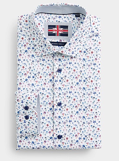 Summer flower shirt <b>Modern fit</b>