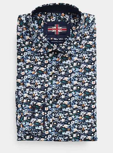 Spring flowers shirt <b>Modern fit</b>