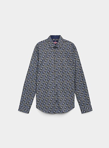 La chemise m&eacute;daillon mosa&iuml;que <b>Coupe moderne</b>