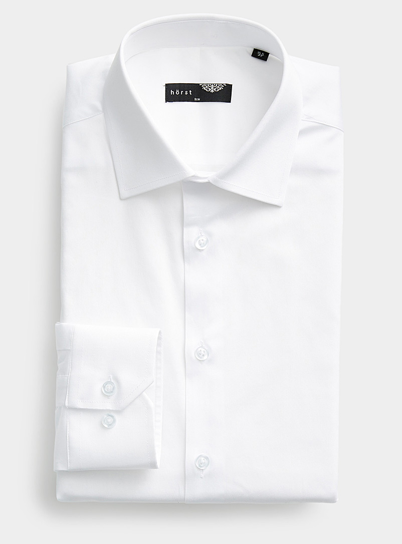 Chemise Col Roulé Homme Essentials – Coupe Ajustée, Jersey Coton Élastique, Manches Longues - 4