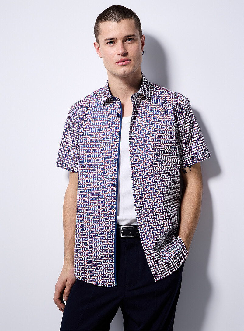 Floral medallion shirt Regular fit product image (primary)
