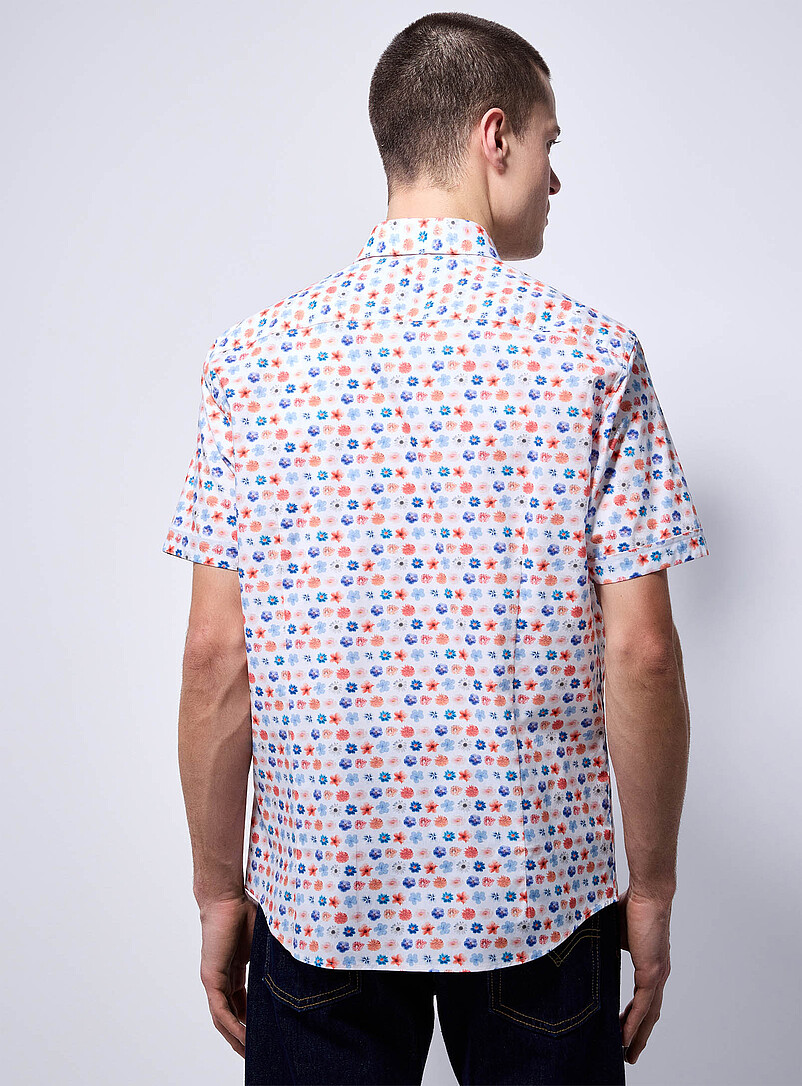 Colourful floral shirt Modern fit product image 3