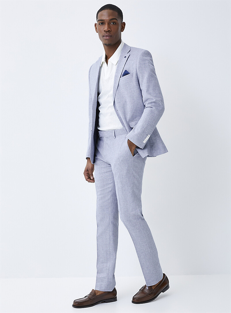 Cotton-Linen Pant Slim Fit