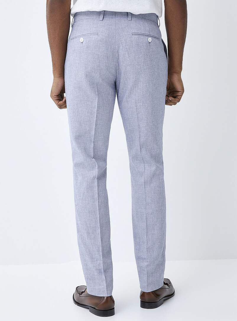 Cotton-linen pant Slim fit product image 3