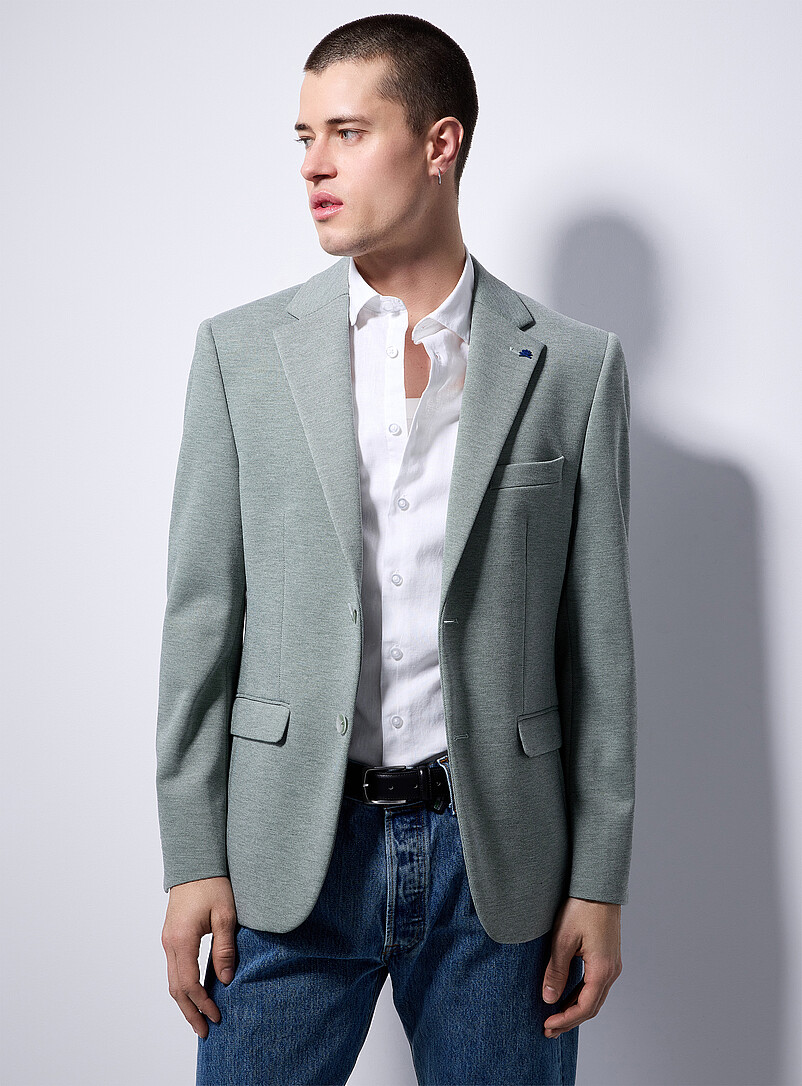 Colourful Piqué Blazer