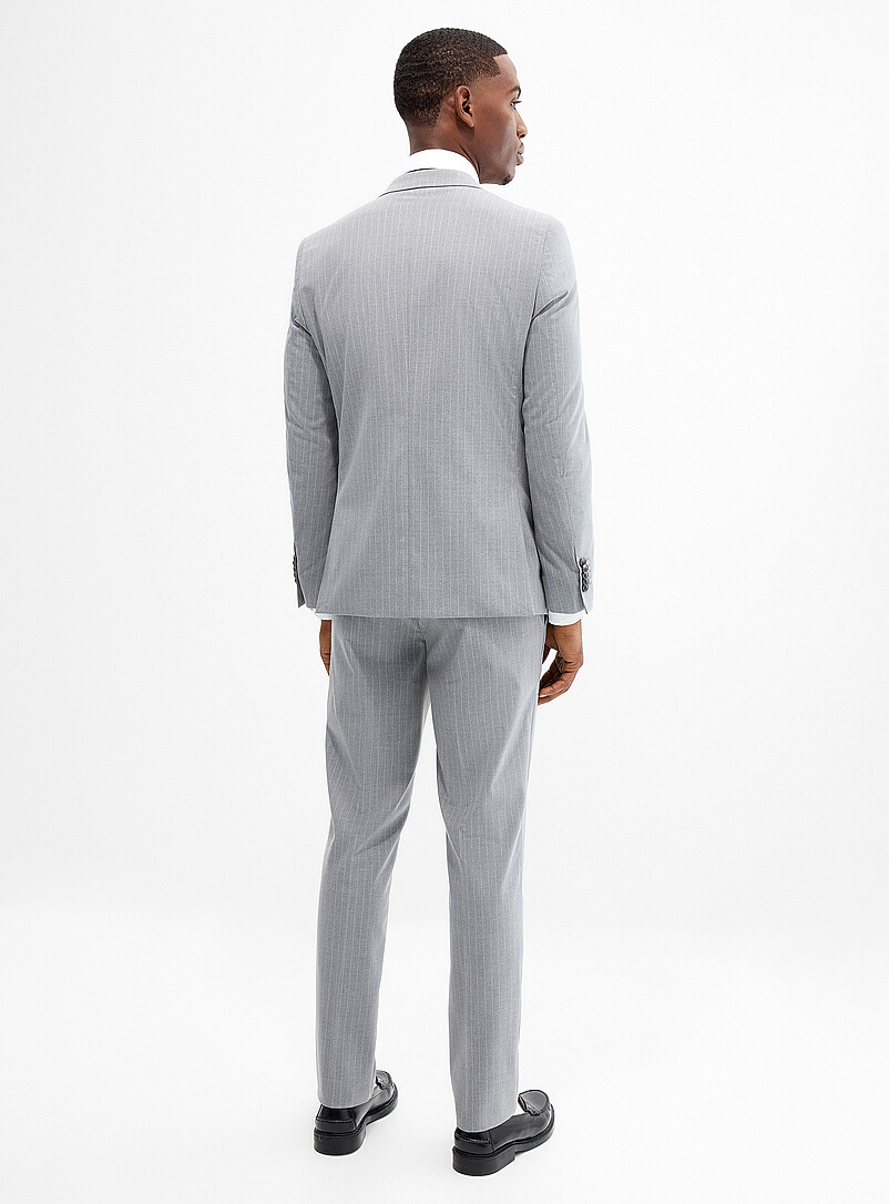 Banker-stripe suit Slim fit product image 3