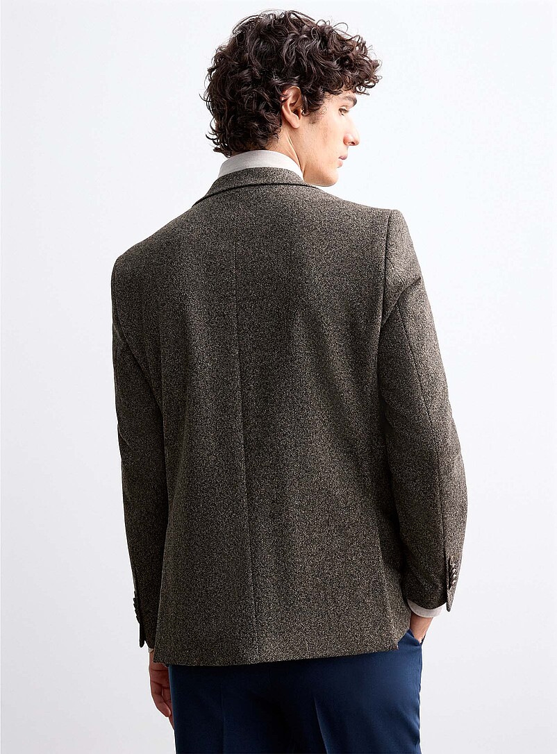 Donegal herringbone blazer product image 3