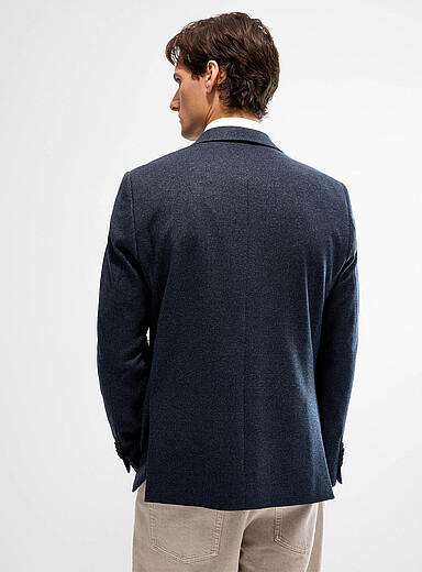 Ultra-soft flannel-like blazer
