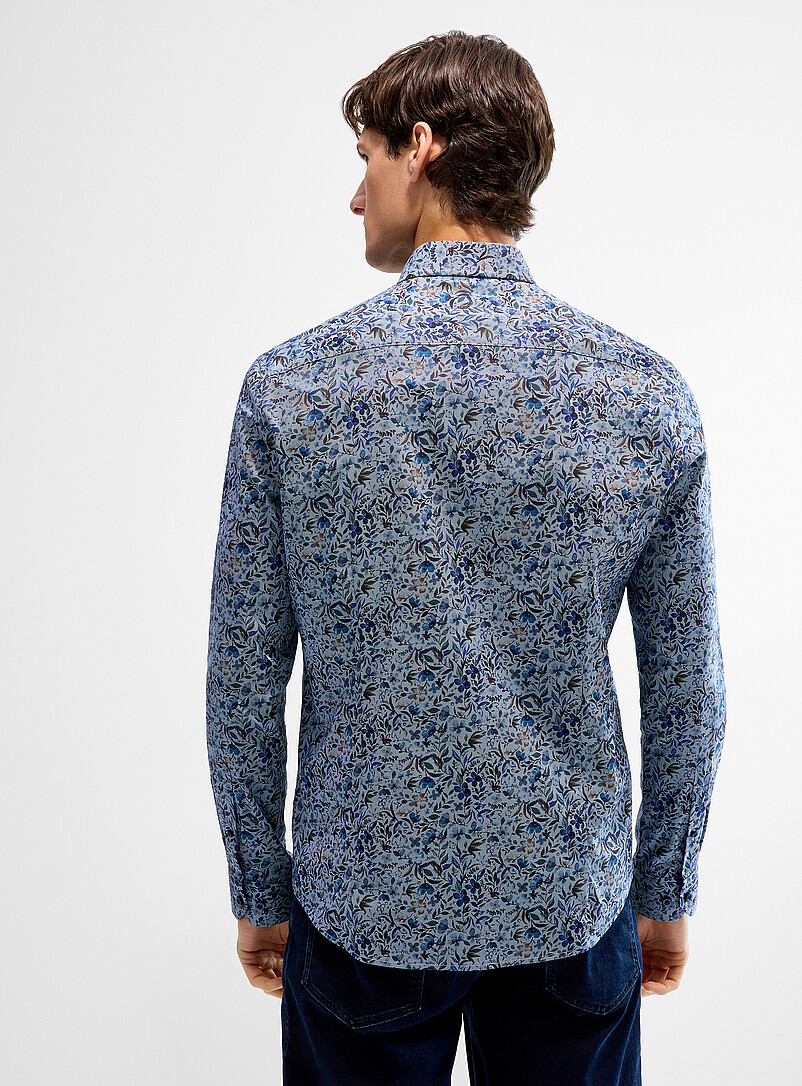 Indigo wildflower shirt Modern fit product image 2
