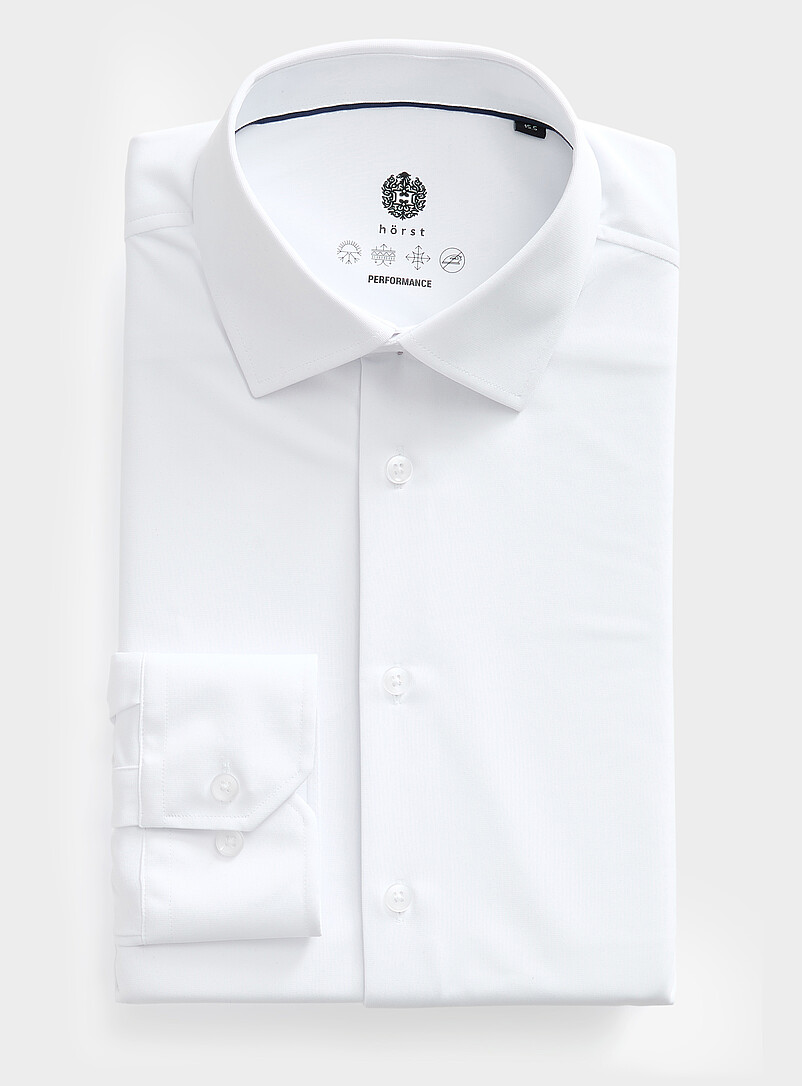 Solid ultra-stretch shirt Slim fit product image (primary)