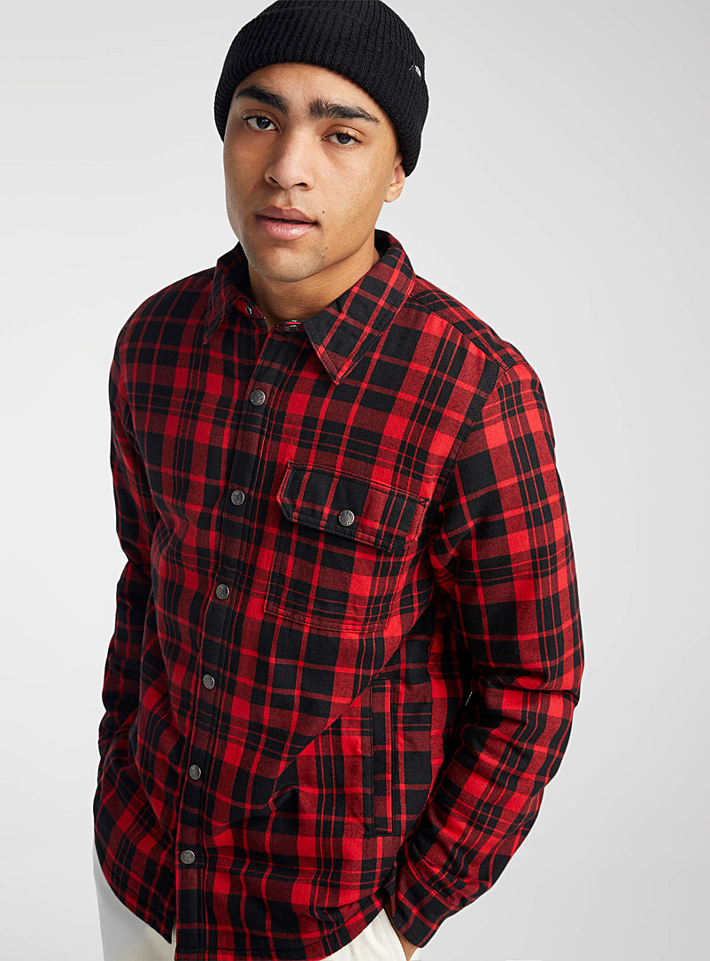 The North Face Red Campshire overshirt for men