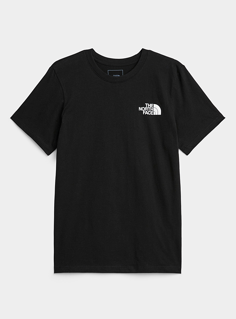 The North Face Black Red Box short-sleeve tee for women