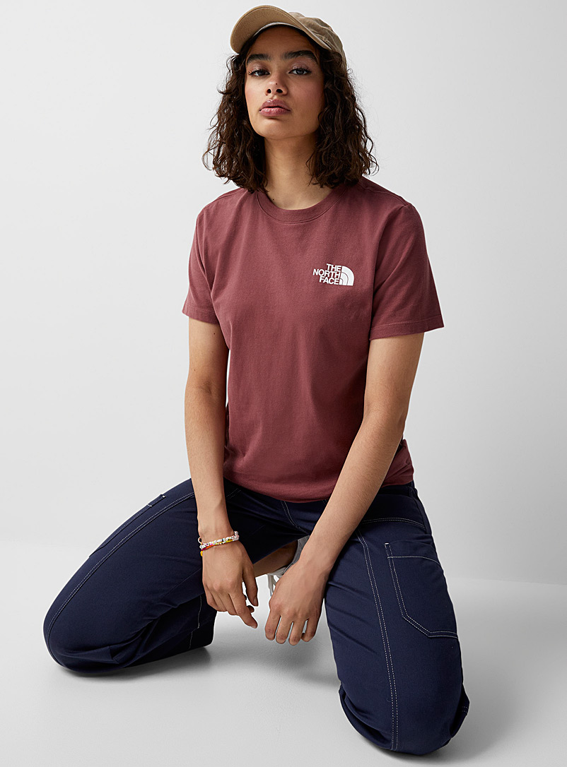 The North Face Ruby Red Red Box short-sleeve tee for women