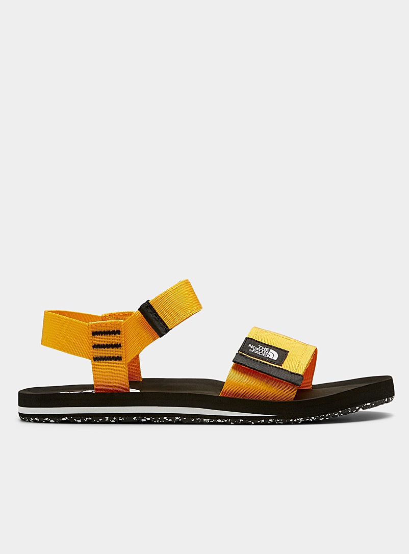 The North Face Medium Yellow Skeena utility sandals Men for men