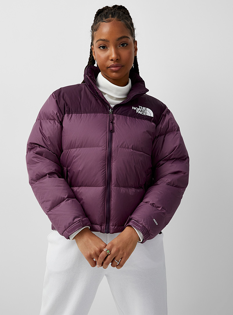 The North Face Pink 1996 Retro Nuptse puffer jacket for women