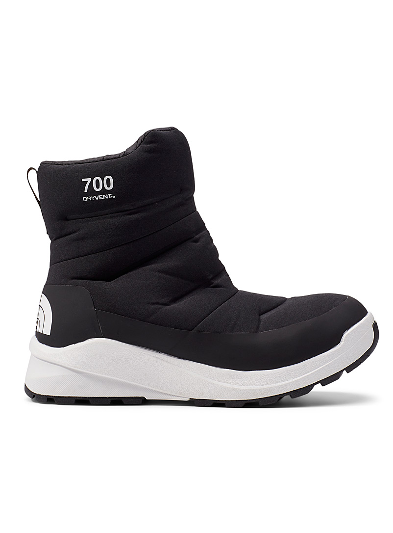 The North Face Black Nuptse II quilted boots Men for men