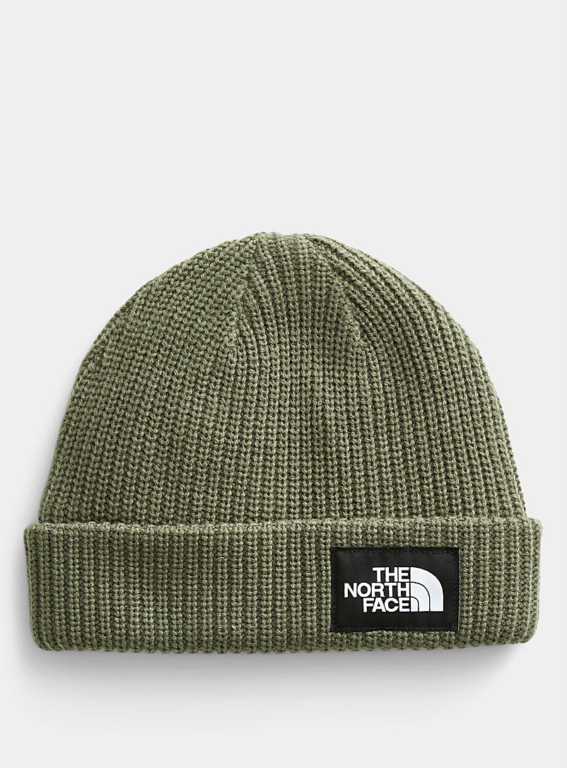 The North Face Green Salty Dog ribbed tuque for women