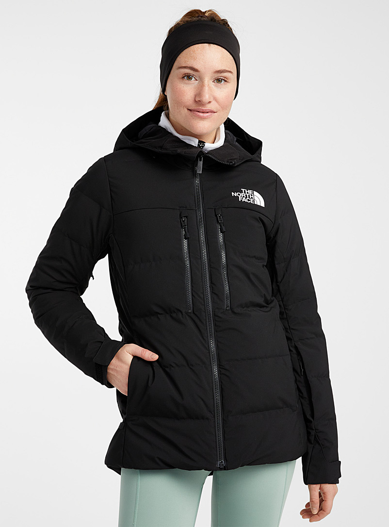 The North Face Black Corefire puffer coat Semi-slim fit for women