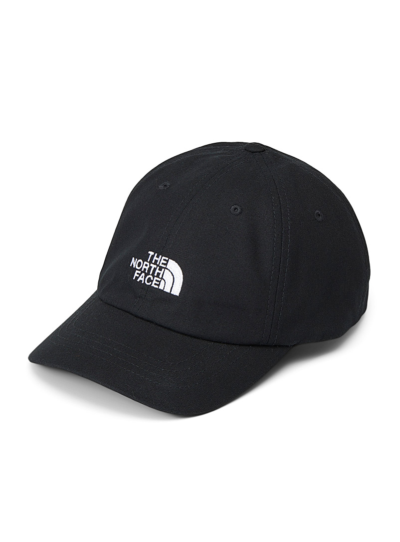 The North Face Black Solid logo cap for men