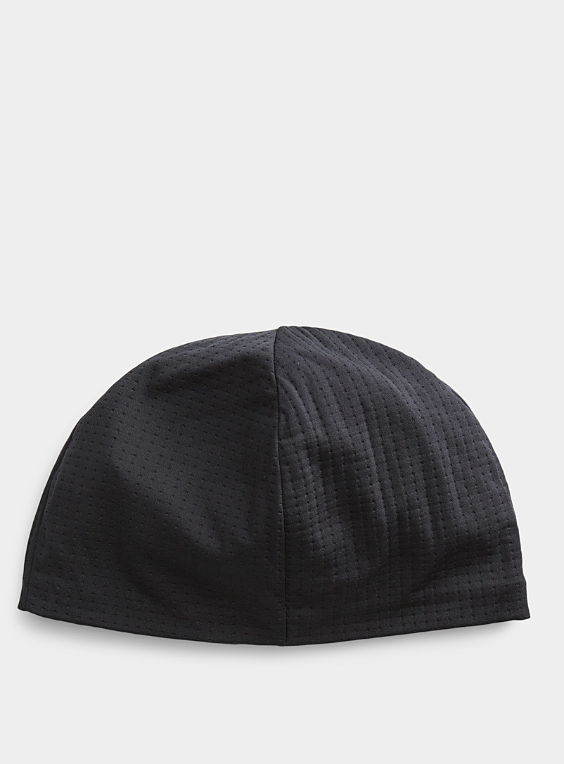 The North Face Black Fastech cuffless tuque for men