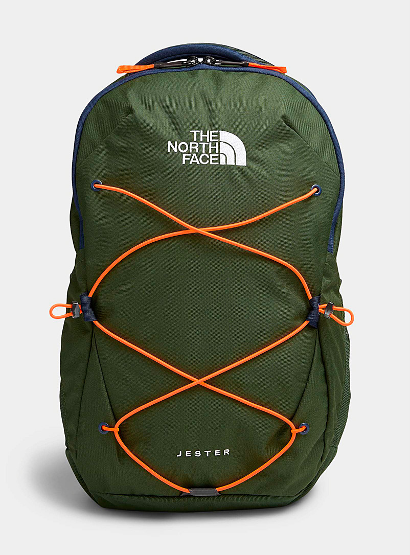 The North Face Green Jester backpack for men