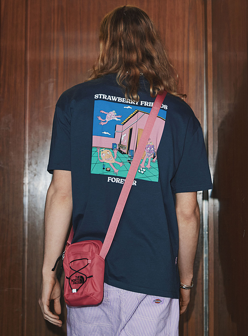 The North Face Pink Jester shoulder bag for men
